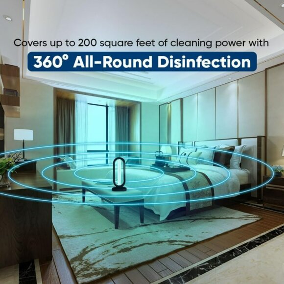 Swissklip HaloUV, Mold Remover, Home Disinfection Device, Dust Mites Remover - Picture 4 of 7